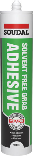 Picture of (DISCONTINUED) Soudal Solvent Free Grab Adhesive White