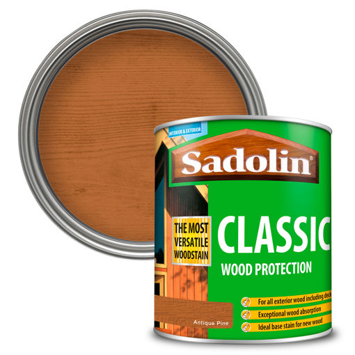 Picture of Sadolin Classic Woodstain - 2.5L - Antique Pine