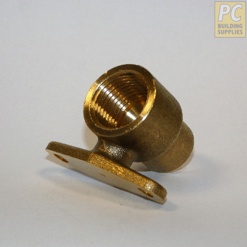Picture of End Feed backplate Coupling Female 15MM X 1/2"