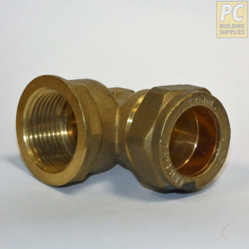 Picture of Compression Elbow Female Iron 15MM x 1/2"