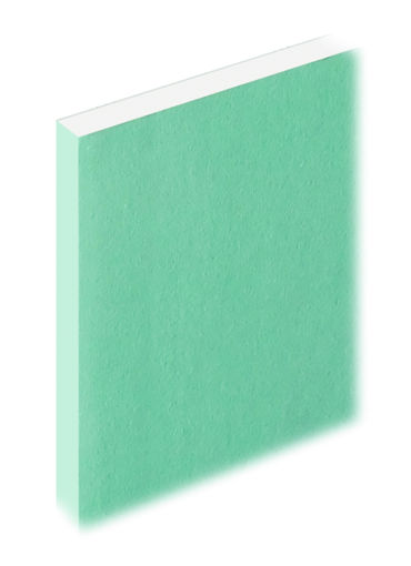 Picture of Knauf Moisture Resistant Plasterboard Square Edge 12.5 x 2400 x 1200MM