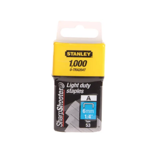 Picture of Stanley TRA2 Light-Duty Staple 6MM Pack 1000