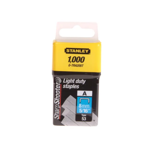 Picture of Stanley TRA2 Light-Duty Staple 8MM Pack 1000