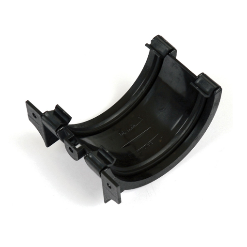Picture of Brett Martin 112mm Roundstyle Cast Iron Effect Union Bracket - Classic Black