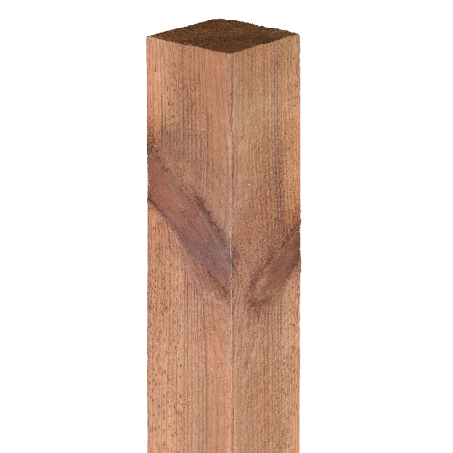 Picture of Brown Fence Post 8' X 3" X 3"
