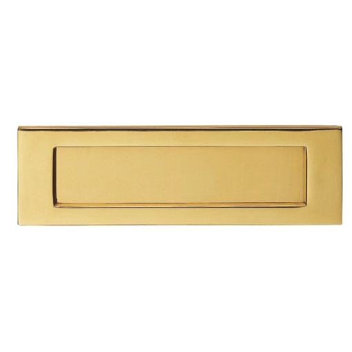 Picture of Carlisle Brass Polished Brass Plain Letter Plate