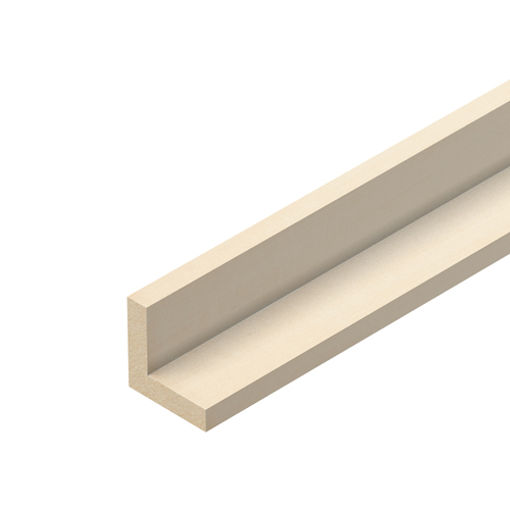 Picture of Cheshire Mouldings Light Hardwood Angle 21 x 21MM x 2.4MTR