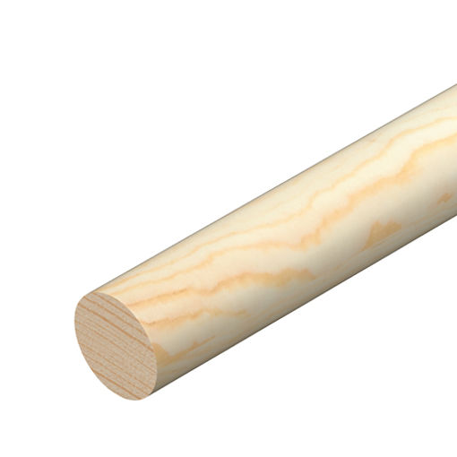 Picture of Cheshire Mouldings Pine Dowel 12MM x 2.4MTR