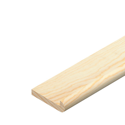 Picture of Cheshire Mouldings Pine Hockey Stick 21 x 6MM x 2.4MTR