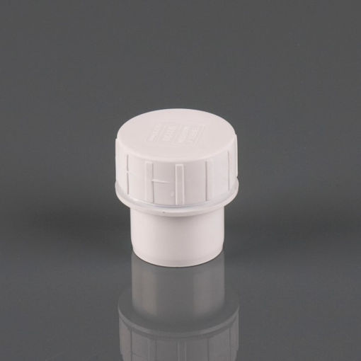 Picture of Brett Martin 32mm Solvent Access Plug - White