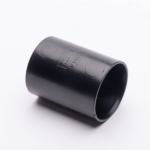 Picture of Brett Martin 40mm Solvent Straight Connector - Black