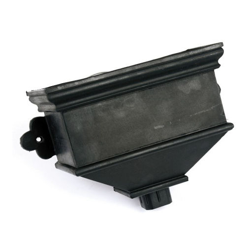 Picture of Brett Martin Cast Iron Effect Small Plain Hopper - Classic Black