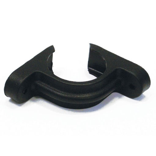 Picture of Brett Martin 68mm Corner Round Cast Iron Effect Downpipe Bracket - Classic Black