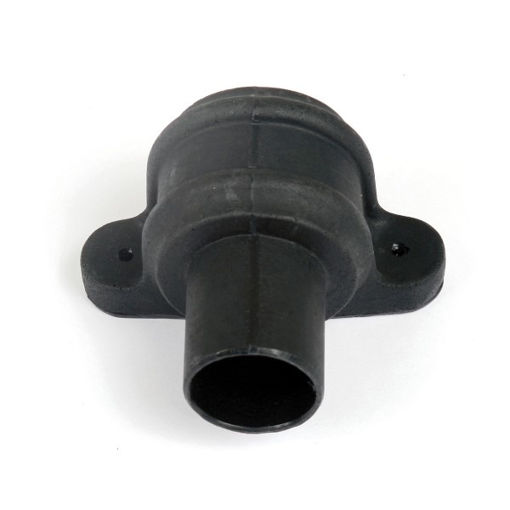 Picture of Brett Martin 68mm Round Cast Iron Effect Plain Coupler with Lugs - Classic Black