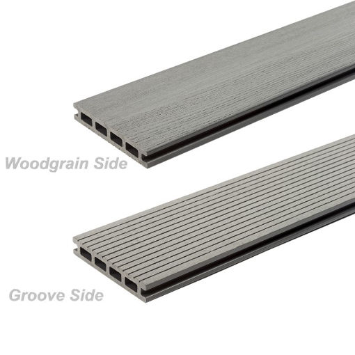 Picture of Saige Hollow Decking Light Grey 3.6Mtr