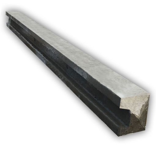 Picture of 9' Concrete Slotted End Post