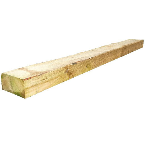 Picture of Softwood Sleeper Green Treated 120 X 240MM X 2.4MTR 