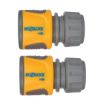 Picture of Hozelock Soft Touch Hose End Connector (Pack 2)