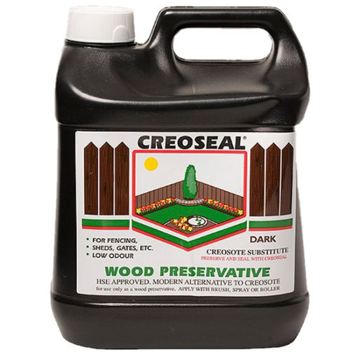 Picture of 4ltr Creoseal Nut Brown (Dark)