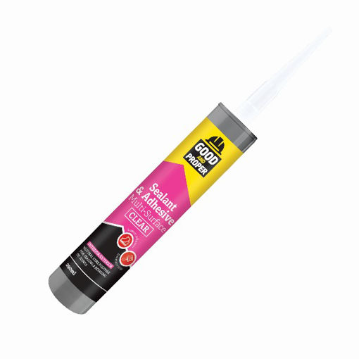 Picture of Good & Proper Sealant & Adhesive Multi-Surface Clear
