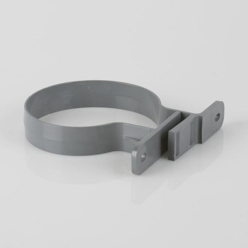 Picture of Brett Martin 110mm Double Fixing Pipe Bracket - Grey
