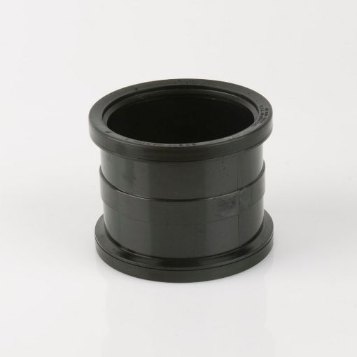 Picture of Brett Martin 110mm Double Socket Coupler - Black
