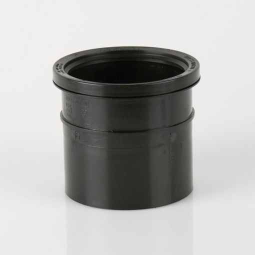 Picture of Brett Martin 110mm Single Socket Coupler - Black