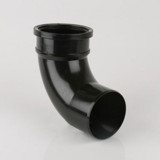 Picture of Brett Martin 110mm x 92.5° Single Socket Bend - Black