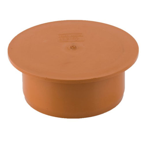 Picture of Brett Martin 110mm Socket Plug - Terracotta