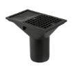 Picture of Brett Martin 110mm Integral Rectangular Hopper - Black