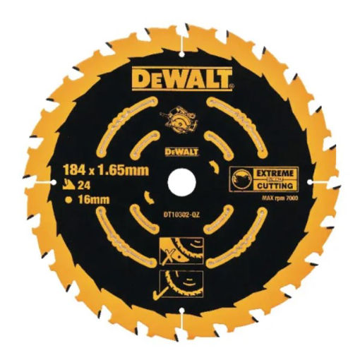 Picture of Extreme Framing Circular Saw Blade 184 x 16mm x 24T