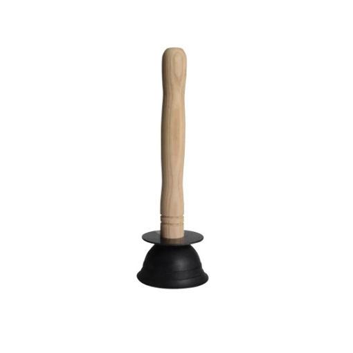 Cup plunger outlet