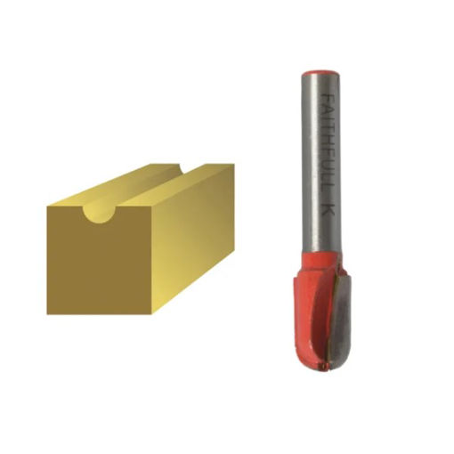 Picture of Router Bit TCT Radius 5.0 x 18mm 1/4in Shank