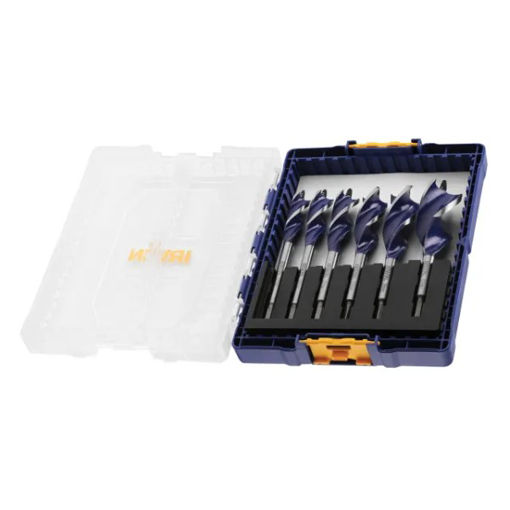 Picture of (DISCONTINUED) Blue Groove 6X Wood Bit Set, 6 Piece