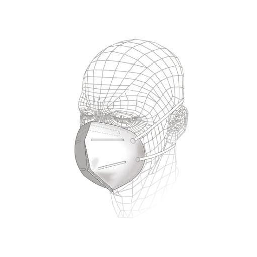 Picture of (DISCONTINUED) Fold Flat Respirator P1 (Pack 3)