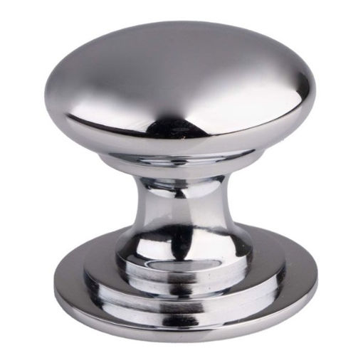 Picture of Victorian Cupboard Knob Polished Chrome 32mm