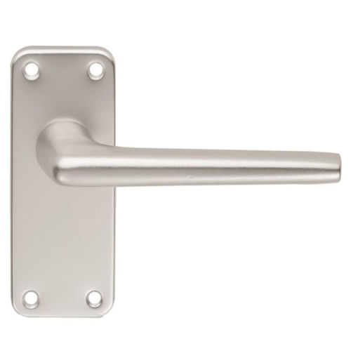 Picture of Carlisle Brass Aluminium Lever On Lock Backplate