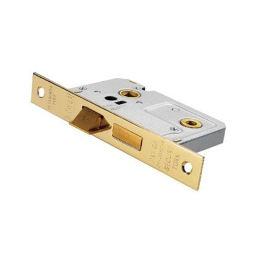 Picture of Carlisle Brass Electro Brassed EASI T Residential Bathroom Lock 65mm