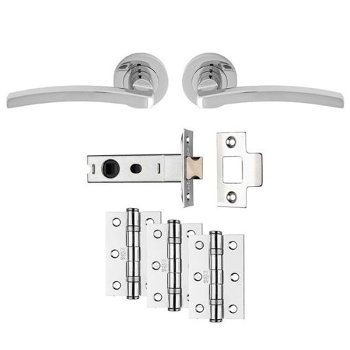 Picture of Tavira Latch Pack Polished Chrome
