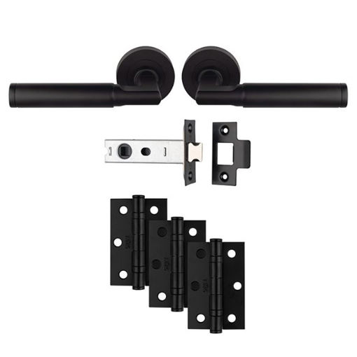 Picture of Belas Latch Pack Matt Black