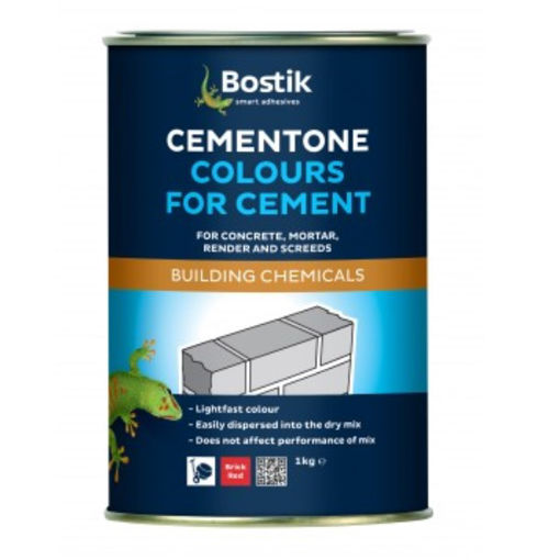 Picture of Cementone No1 Powder Cement Colour 1kg Brick Red