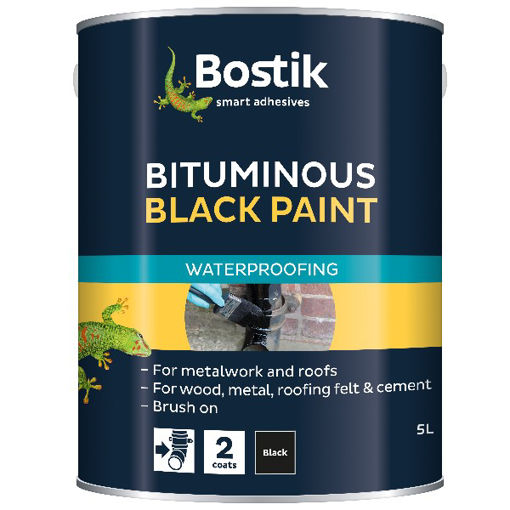Picture of Cementone Protective Bitumen Paint  5ltr Black