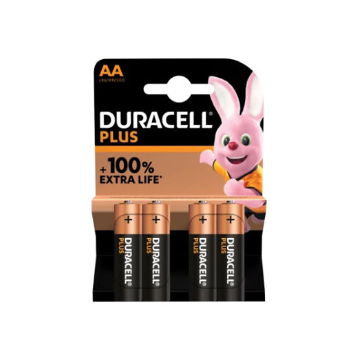 Picture of AA Cell Plus Power +100% Batteries (Pack 4)