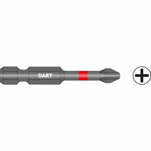 Picture of DART PH1 50mm Impact Driver Bit - Pack 10