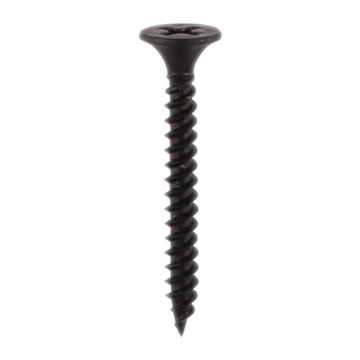 Picture of TIMCO Drywall 3.5 x 25 Fine Thread Bugle Head Black Screws (Box of 200)