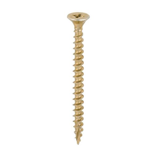 Picture of TIMCO C2 Strong-Fix Multi-Purpose 4.0 x 60 Premium Countersunk Gold Woodscrews (Box of 200)