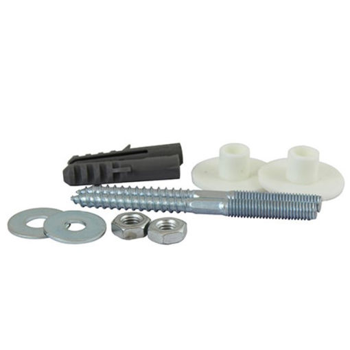 Picture of TIMCO Sanitary Fixing Kit for Light Duty Basin M8 x 100mm Stud Screw  BZP