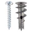 Picture of TIMCO  Metal Speed Plug with Screw Plasterboard Fixing Size 37   5pk