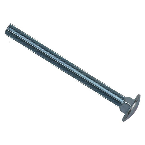 Picture of (DISCONTINUED) Forgefix Carriage Bolt - Zinc Plated M6 x 65mm