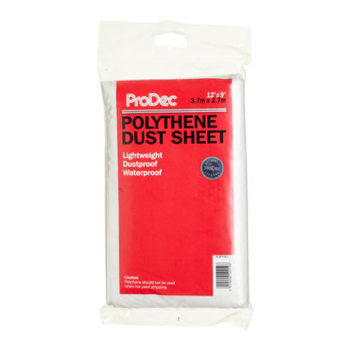 Picture of Rodo Prodec Polythene Dust Sheet 12' x 9'